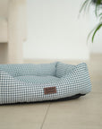 Cama para perros Vichy gris