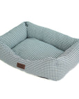 Cama para perros Vichy gris