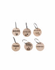 Placa identificativa madera para perros