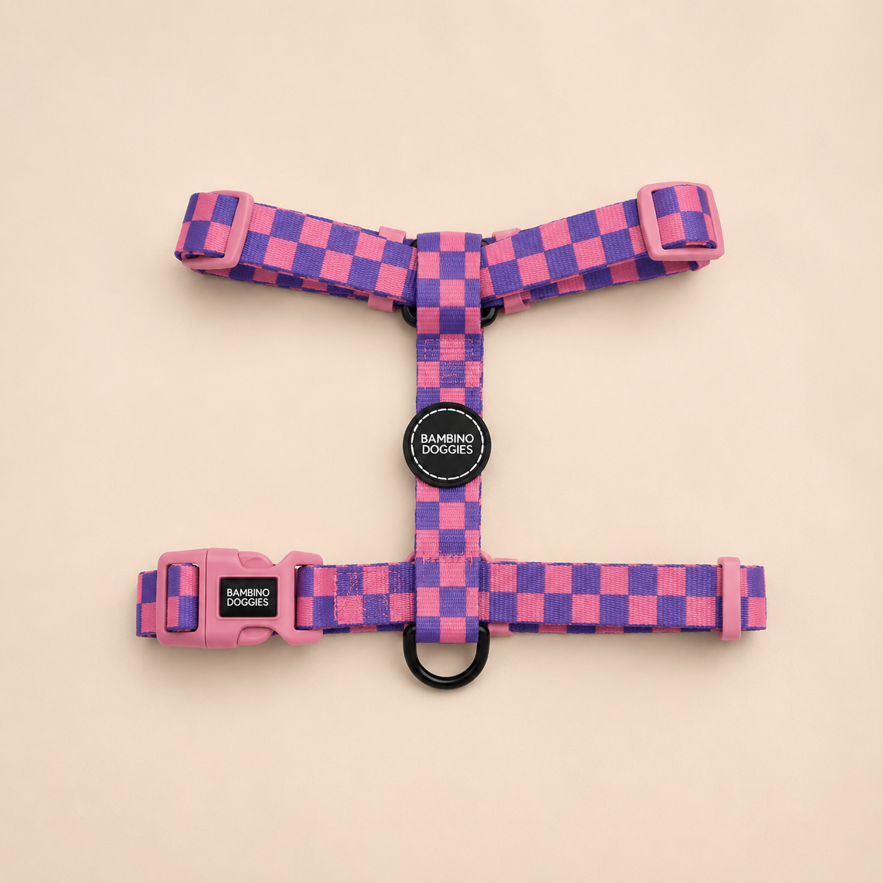 Arnés para perros en H Purple