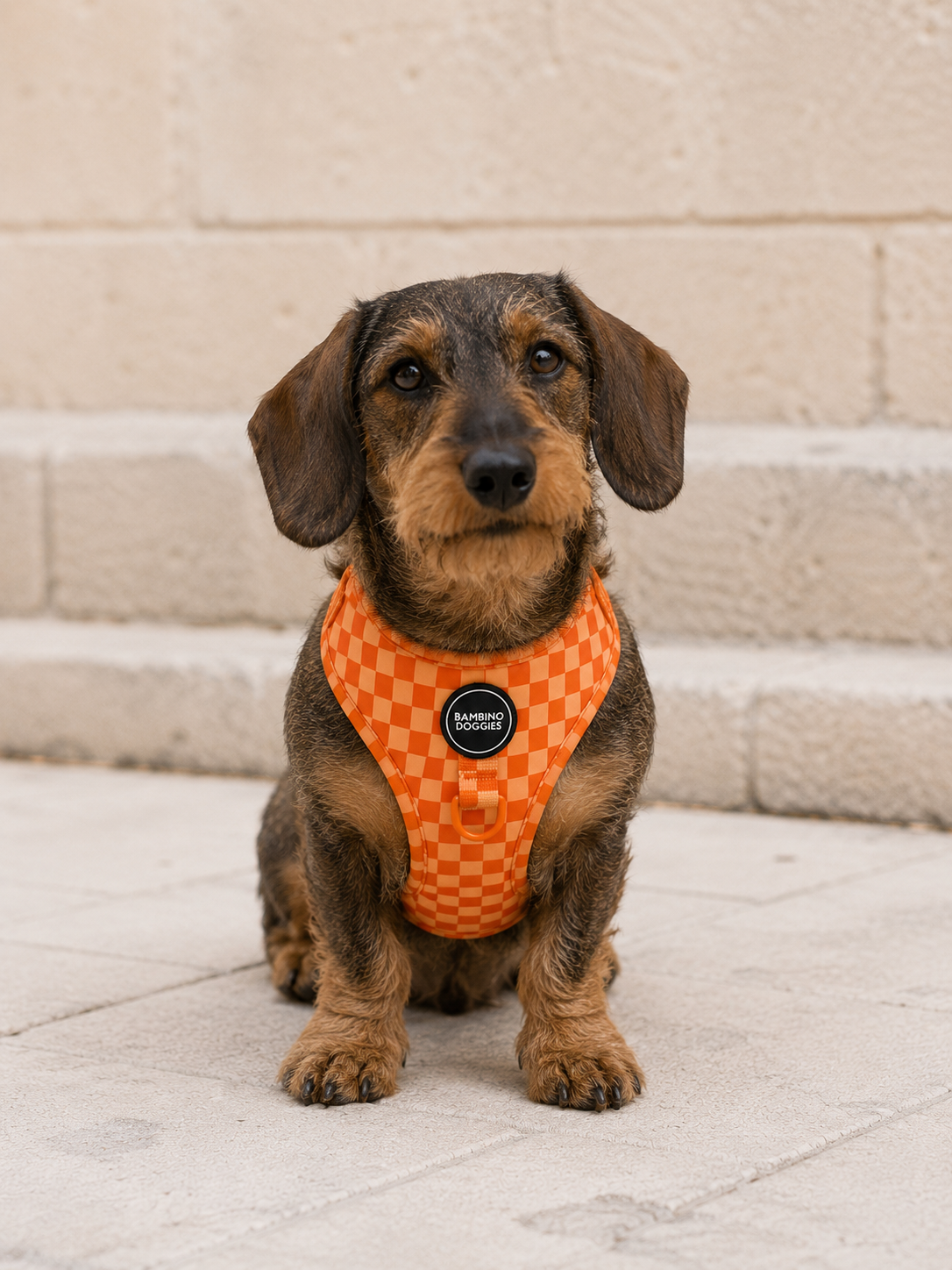 Arnés ajustable para perros Orange