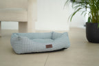 Cama para perros Vichy gris