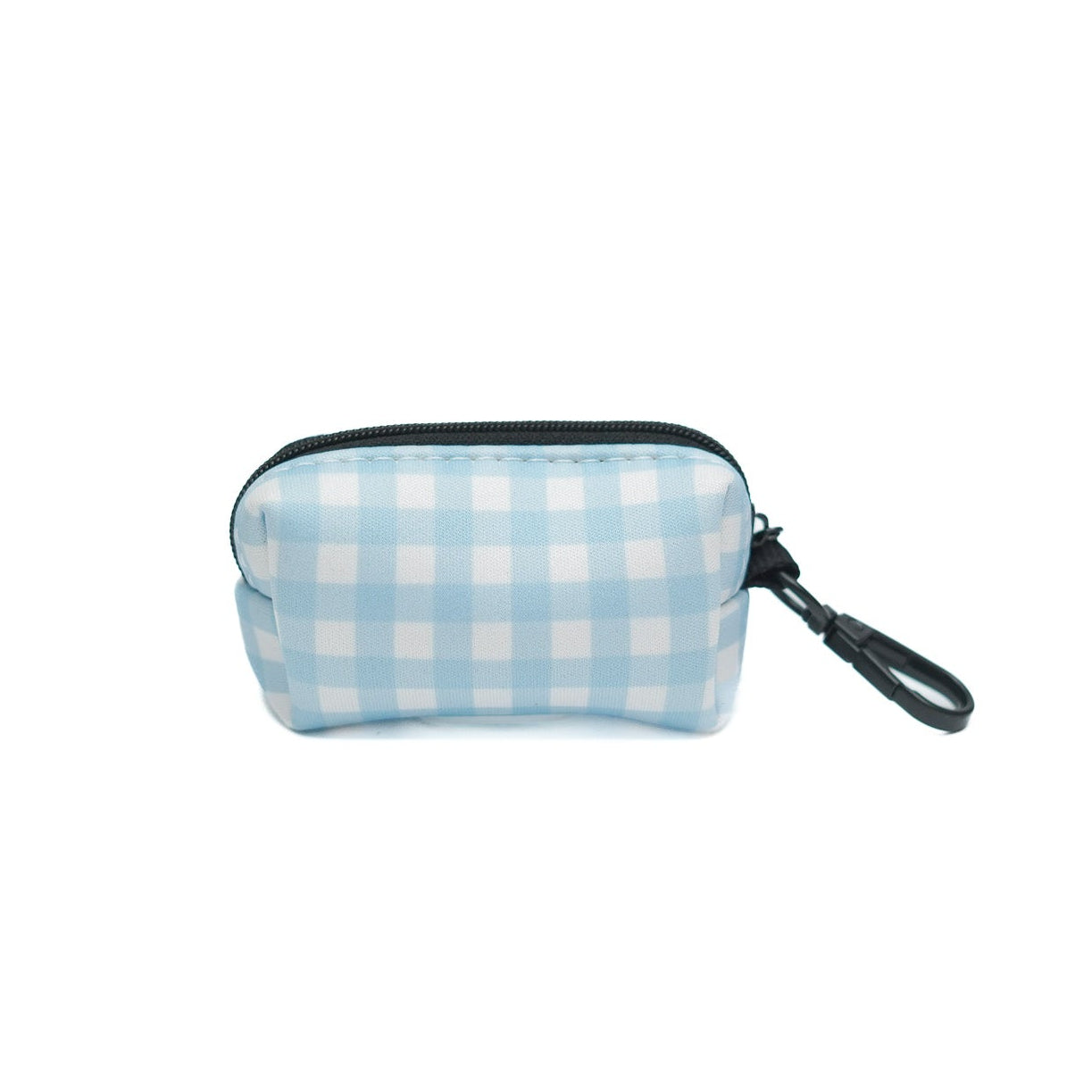 Portabolsas higiénica vichy azul