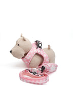 Arnés body Vichy rosa