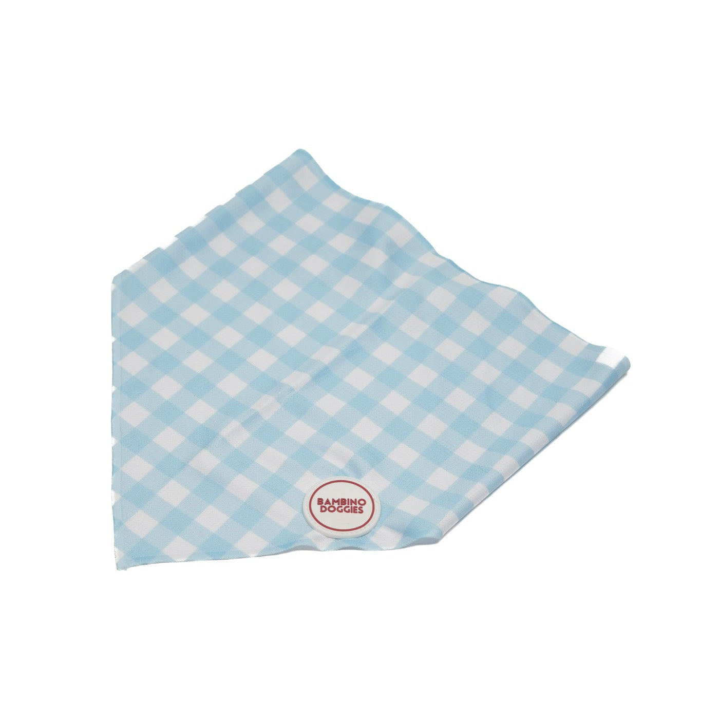 Bandana para perros Vichy azul