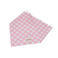Bandana para perros Vichy rosa